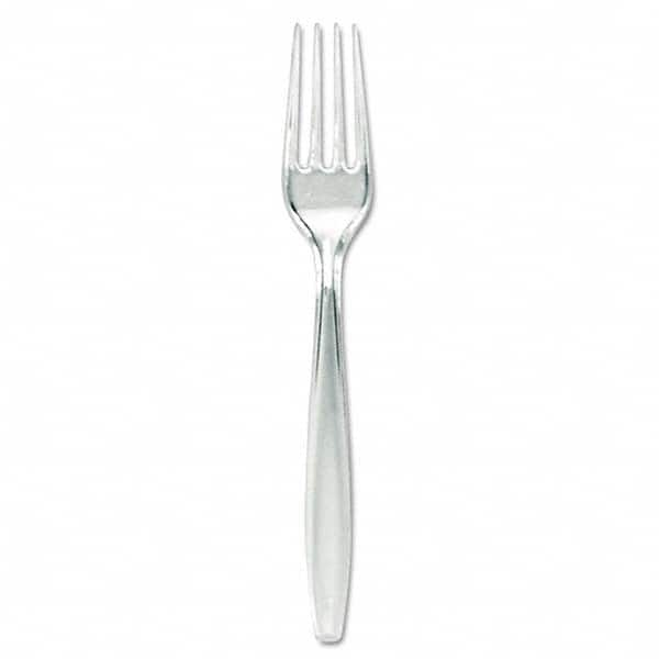 Dixie - Plastic Cutlery, Forks, Heavyweight, Clear - A1 Tooling