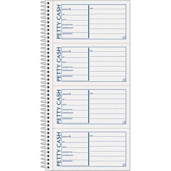 TOPS - 200 Sheet, 5-1/2 x 11", Receipt Book - Pink & White - A1 Tooling