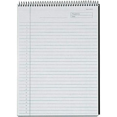 TOPS - 60 Sheet, 8-1/2 x 11-3/4", Legal/Wide (Style) Planning Pad - Black - A1 Tooling