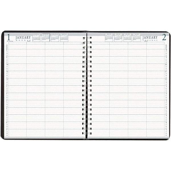 House of Doolittle - 365 Sheet, 8 x 11", Group Daily Appointment Book - Black - A1 Tooling