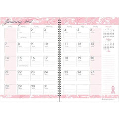 House of Doolittle - 24 Sheet, 7 x 10", Monthly Planner - Pink - A1 Tooling