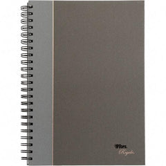 TOPS - 96 Sheet, 8-1/4 x 11-3/4", Legal/Wide (Style) Business Notebook - Black & Gray - A1 Tooling