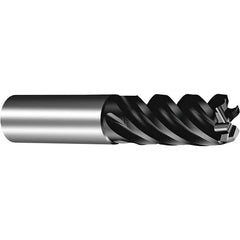 Sandvik Coromant - 5/8", 6 Flute, Solid Carbide, 0.12" Corner Chamfer End Mill - 42° Helix, 1-5/16" LOC - A1 Tooling