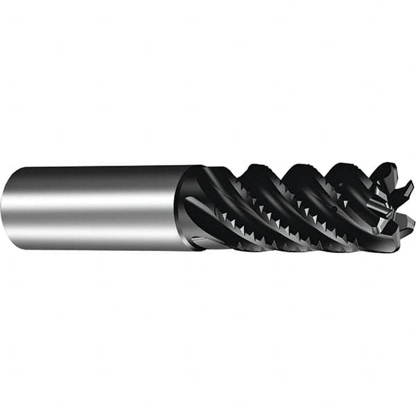 Sandvik Coromant - 1", 6 Flute, Solid Carbide, 0.12" Corner Chamfer End Mill - 42° Helix, 2-1/8" LOC - A1 Tooling