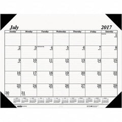 House of Doolittle - 14 Sheet, 22 x 17", Desk Pad Calendar - White - A1 Tooling