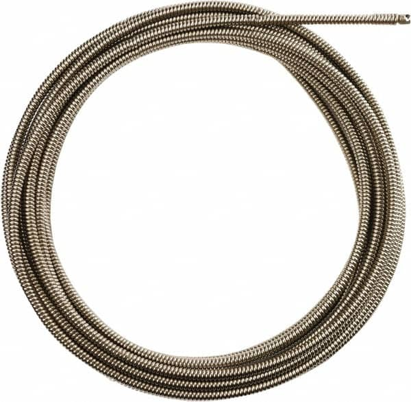 Milwaukee Tool - 1/2" x 50' Drain Cleaning Machine Cable - Inner Core, 1-1/4" to 2-1/2" Pipe, Use with Milwaukee Drain Cleaning Tools - A1 Tooling