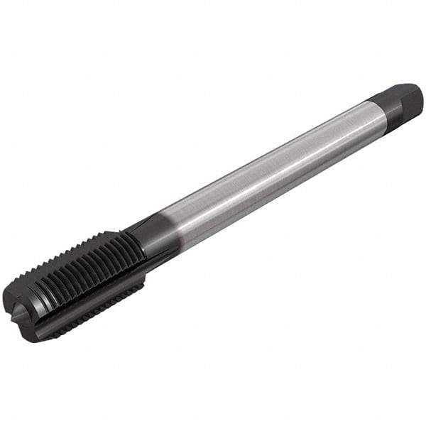 Iscar - M12x1.25 Metric Fine 3 Flute 6HX Modified Bottoming Spiral Flute Tap - High Speed Steel, 100mm OAL, Right Hand Flute, Right Hand Thread, Series TPST M - Exact Industrial Supply