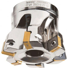 Iscar - Indexable High-Feed Face Mills Cutting Diameter (Decimal Inch): 1.102 Cutting Diameter (mm): 28 - A1 Tooling