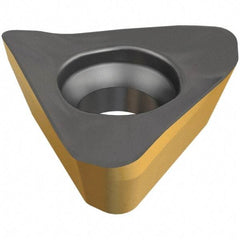 Iscar - HM390 TCKT0703 PCTR Grade IC845 Carbide Milling Insert - AlTiN Finish, 3.15mm Thick, 5.8mm Inscribed Circle, 0.5mm Corner Radius - A1 Tooling