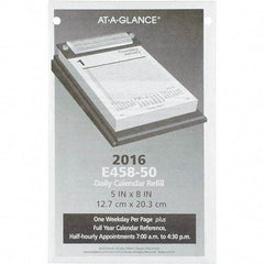 AT-A-GLANCE - 312 Sheet, 5 x 8", Calendar Refill - White - A1 Tooling