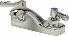 Zurn - Integral, Two Handle, Chrome Plated Deck Mount, Laundry Faucet - Lever Handle - A1 Tooling