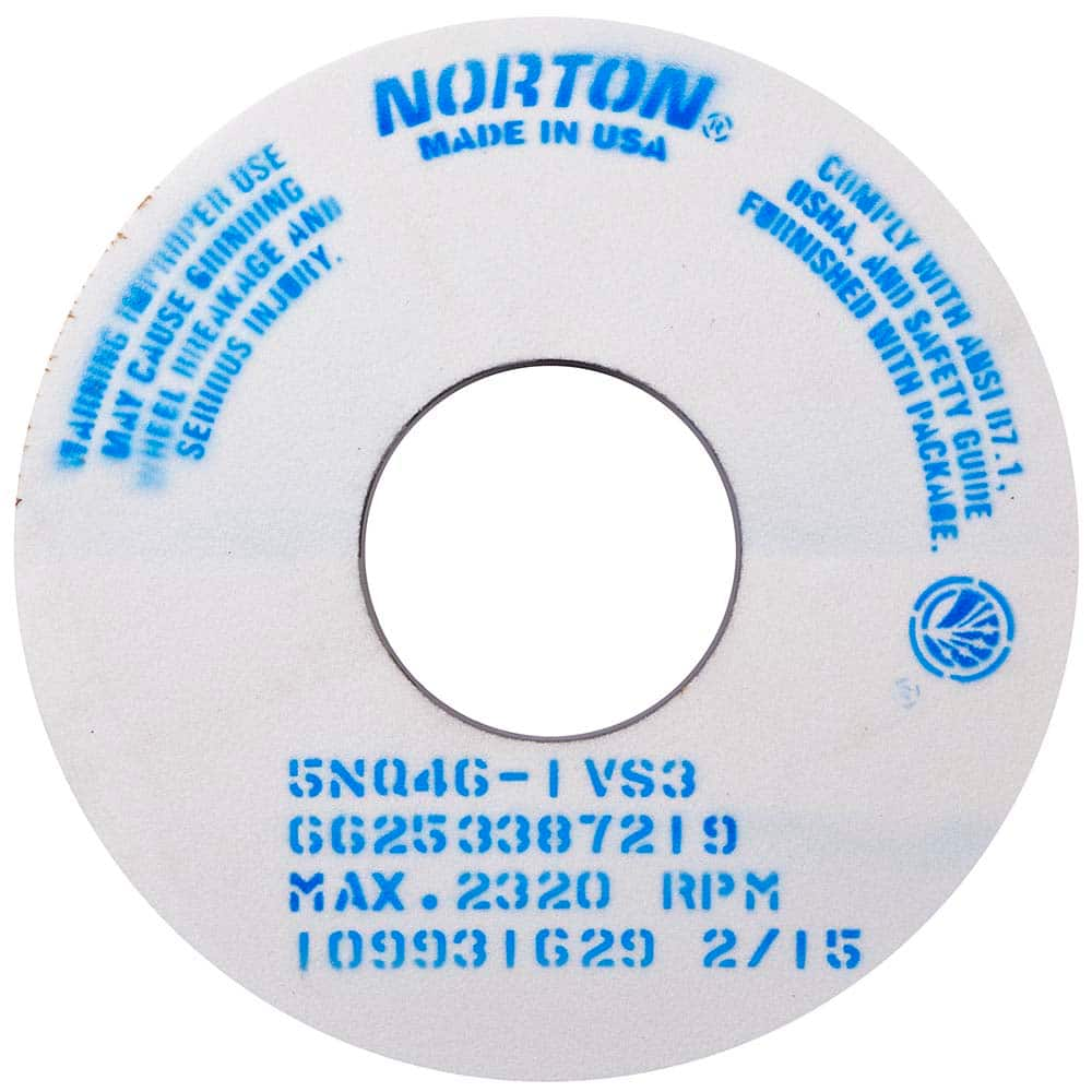 Norton - Tool & Cutter Grinding Wheels Wheel Type: Type 1 Wheel Diameter (Inch): 14 - A1 Tooling