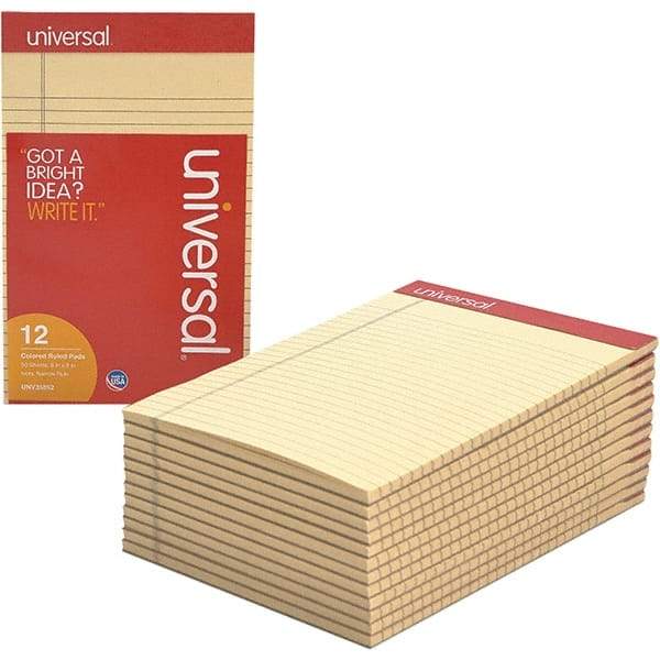 UNIVERSAL - 50 Sheet, 5 x 8", Narrow Note Pad - Ivory - A1 Tooling