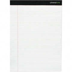 Universal One - 50 Sheet, 8-1/2 x 11-3/4", Legal/Wide (Style) Writing Pad - White - A1 Tooling