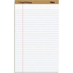 TOPS - 50 Sheet, 8-1/2 x 14", Legal/Wide (Style) Legal Pad - White - A1 Tooling