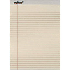 TOPS - 50 Sheet, 8-1/2 x 11-3/4", Legal/Wide (Style) Legal Pad - Pastel Ivory - A1 Tooling