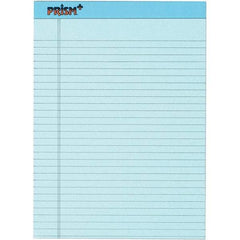 TOPS - 50 Sheet, 8-1/2 x 11-3/4", Legal/Wide (Style) Legal Pad - Pastel Blue - A1 Tooling