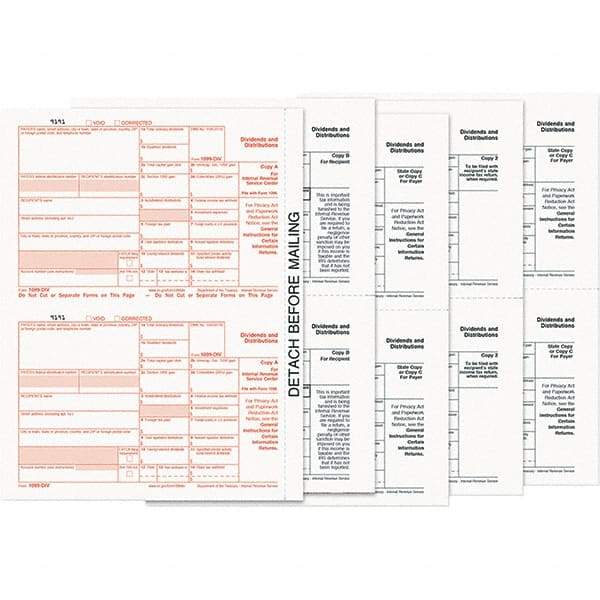 TOPS - 24 Sheet, 8-1/2 x 11", Form - White - A1 Tooling