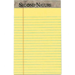 TOPS - 50 Sheet, 5 x 8", Narrow Writing Pad - Canary - A1 Tooling