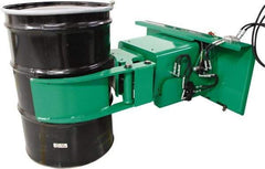 Valley Craft - 2,000 Lb Load Capacity, 30, 55 & 85 Gal Forklift Drum Rotator - For 30 Gal, 55 Gal & 85 Gal Drums - A1 Tooling