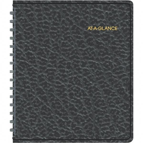 AT-A-GLANCE - 104 Sheet, 6-7/8 x 8-3/4", Weekly Appointment Book - Black - A1 Tooling