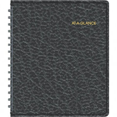 AT-A-GLANCE - 104 Sheet, 6-7/8 x 8-3/4", Weekly Appointment Book - Black - A1 Tooling