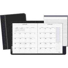 AT-A-GLANCE - 24 Sheet, 9 x 11", Monthly Padfolio - Black & White - A1 Tooling