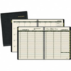 AT-A-GLANCE - 128 Sheet, 6-7/8 x 8", Weekly/Monthly Appointment Book - Black - A1 Tooling