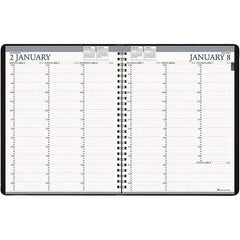 House of Doolittle - 224 Sheet, 8-1/2 x 11", Weekly Planner - Black - A1 Tooling