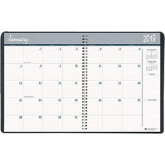 House of Doolittle - 24 Sheet, 6-7/8 x 8-3/4", Monthly Planner - Black - A1 Tooling