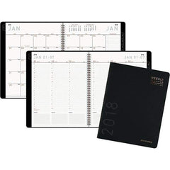 AT-A-GLANCE - 160 Sheet, 8-1/4 x 10-7/8", Weekly/Monthly Planner - Black - A1 Tooling