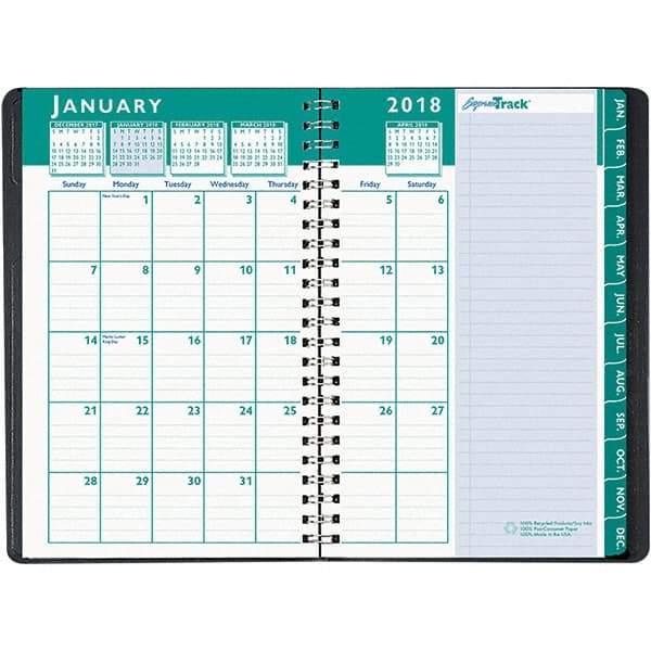 House of Doolittle - 128 Sheet, 5 x 8", Weekly/Monthly Appointment Book - Black - A1 Tooling