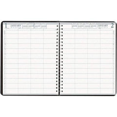 House of Doolittle - 365 Sheet, 8 x 11", Group Daily Appointment Book - Black - A1 Tooling