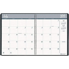 House of Doolittle - 32 Sheet, 8 1/2 x 11", Monthly Planner - Black - A1 Tooling