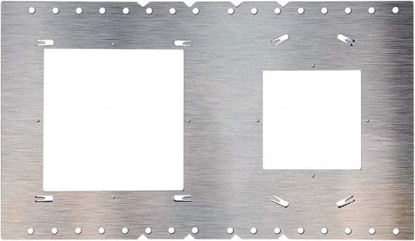 Philips - Aluminum Silver Light Fixture Plate - For Use with FDL Flat Down Lights - A1 Tooling