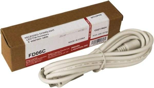 Philips - Light Fixture Extension Cable - For Use with FDL Flat Down Lights - A1 Tooling