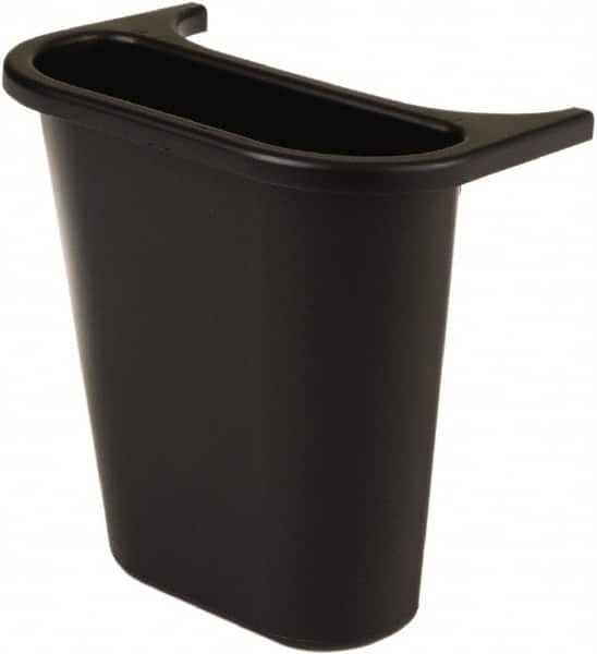 Rubbermaid - 14 Qt Black Rectangle Recycling Container - 297mm High x 269.24mm Long x 185.42mm Wide - A1 Tooling