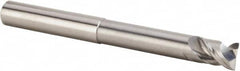 Kennametal - 5/8", 2 Flute, Single End, Solid Carbide, 0.03" Corner Radius End Mill - 6" OAL, 45° Helix, Right Hand Flute, 3/4" LOC, Right Hand Cut, 3-3/8" Extended Reach - A1 Tooling