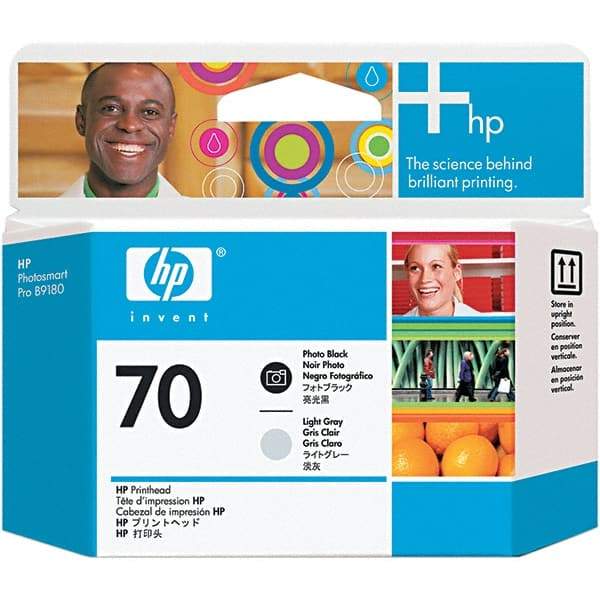 Hewlett-Packard - Black & Light Gray Printhead - Use with HP Designjet Z2100 - A1 Tooling