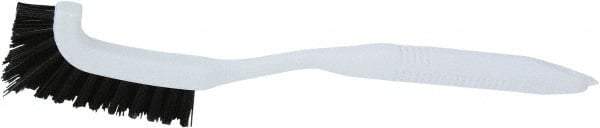 O-Cedar - 3/4" Bristle Length, Nylon Scouring Brush - 3/4" Wide Head, 8-1/2" OAL, White, Plastic Block - A1 Tooling