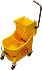 O-Cedar - 36 Qt Plastic Bucket & Wringer - 38" Long x 23" High x 14" Wide, Yellow - A1 Tooling