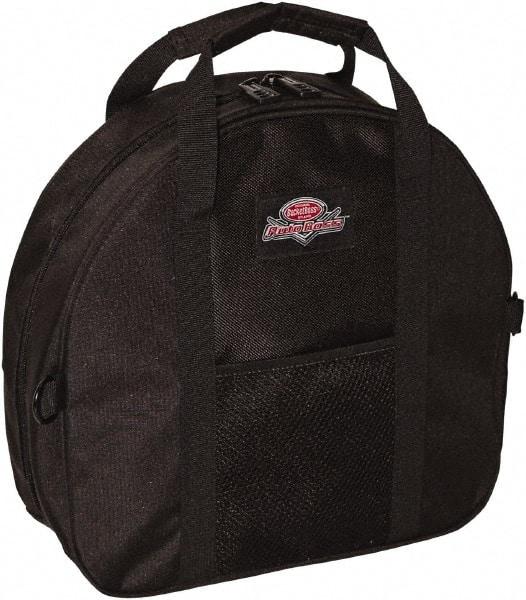 Bucket Boss - 2 Pocket Black Polyester Cable & Tool Bag - 4-13/64" Wide x 14-1/2" Deep x 13-51/64" High - A1 Tooling