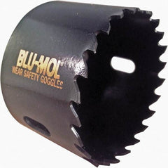 Disston - 2-1/8" Diam, 1-1/2" Cutting Depth, Hole Saw - Carbide-Tipped Saw, Toothed Edge - A1 Tooling