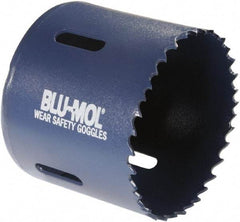 Disston - 55mm Diam, 1-7/8" Cutting Depth, Hole Saw - Bi-Metal Saw, Toothed Edge - A1 Tooling