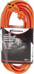 innovera - 25', 14/2 Gauge/Conductors, Orange Indoor & Outdoor Extension Cord - 1 Receptacle, 13 Amps, NEMA 5-15R - A1 Tooling