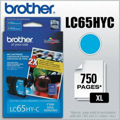 Brother - Cyan Ink Cartridge - Use with Brother MFC-5890CN, 5895CW, 6490CW, 6890CDW - A1 Tooling