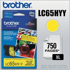 Brother - Yellow Ink Cartridge - Use with Brother MFC-5890CN, 5895CW, 6490CW, 6890CDW - A1 Tooling