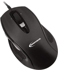 innovera - Black Mouse - Use with Mac OS X 10.4-10.7, Windows 98SE, Windows 2000, Windows XP, Windows Vista, 7 - A1 Tooling