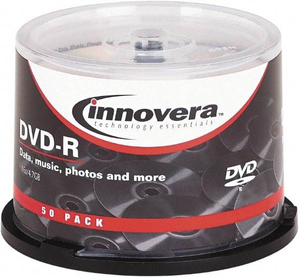 innovera - DVD-R Discs - Use with CD, DVD Drives - A1 Tooling