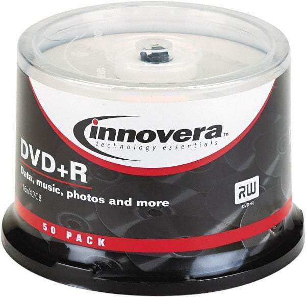 innovera - DVD+R Discs - Use with CD, DVD Drives - A1 Tooling